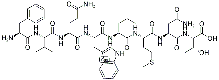 GLUCAGON (22-29), HUMAN Struktur