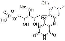 RIBOFLAVIN 5'-PHOSPHATE SODIUM SALT HYDRATE Struktur