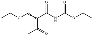 (2-ETHOXYMETHYLENE-3-OXO-BUTYRYL)-CARBAMIC ACID ETHYL ESTER Struktur