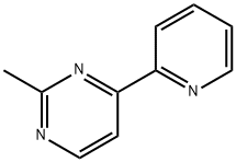2-METHYL-4-PYRIDIN-2-YLPYRIMIDINE Struktur