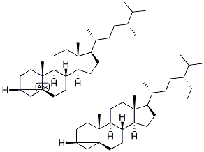 (24R)-METHYL-3,5-CYCLOCHOLESTANE AND (24R)-ETHYL-3,5-CYCLOCHOLESTANE Struktur