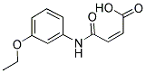 3-(3-ETHOXY-PHENYLCARBAMOYL)-ACRYLIC ACID Struktur