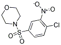 4-[(4-CHLORO-3-NITROPHENYL)SULFONYL]MORPHOLINE Structure