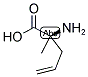 (R)-2-AMINO-2-METHYL-4-PENTENOIC ACID Struktur