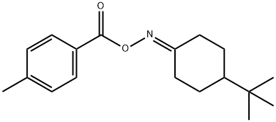 1-[(([4-(TERT-BUTYL)CYCLOHEXYLIDEN]AMINO)OXY)CARBONYL]-4-METHYLBENZENE Struktur