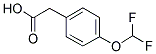 4-(DIFLUOROMETHOXY)PHENYLACETIC ACID Struktur