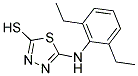 5-[(2,6-DIETHYLPHENYL)AMINO]-1,3,4-THIADIAZOLE-2-THIOL Struktur