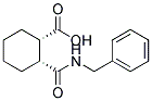 (1S,2R)-2-[(BENZYLAMINO)CARBONYL]CYCLOHEXANECARBOXYLIC ACID Structure