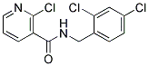 2-CHLORO-N-(2,4-DICHLOROBENZYL)NICOTINAMIDE, TECH Struktur