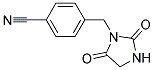 4-[(2,5-DIOXOIMIDAZOLIDIN-1-YL)METHYL]BENZONITRILE Structure