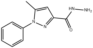 5-METHYL-1-PHENYLPYRAZOLE-3-CARBOHYDRAZIDE Struktur