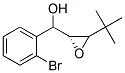 (R)-(2-BROMO-PHENYL)-(3-TERT-BUTYL-OXIRANYL)-METHANOL Struktur