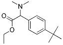 (4-TERT-BUTYL-PHENYL)-DIMETHYLAMINO-ACETIC ACID ETHYL ESTER Struktur