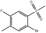 5-BROMO-2-FLUORO-4-METHYLSULFONYLTOLUENE price.
