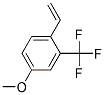 4-METHOXY-2-TRIFLUOROMETHYL-1-VINYL-BENZENE Struktur