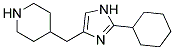4-(2-CYCLOHEXYL-1H-IMIDAZOL-4-YLMETHYL)-PIPERIDINE Structure