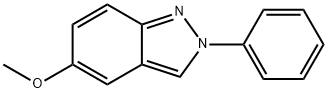 5-METHOXY-2-PHENYL-2H-INDAZOLE Struktur
