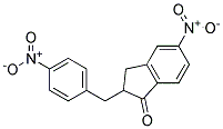 5-NITRO-2-(4-NITRO-BENZYL)-INDAN-1-ONE Struktur