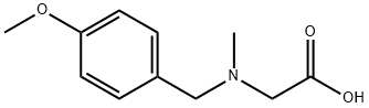 [(4-METHOXY-BENZYL)-METHYL-AMINO]-ACETIC ACID Struktur