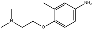 N-[2-(4-AMINO-2-METHYLPHENOXY)ETHYL]-N,N-DIMETHYLAMINE Structure