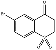 6-bromo-2,3-dihydrothiochromen-1,1-dioxide-4-one|6-溴-2,3-二氫硫色烯-1,1-二氧化物-4-酮