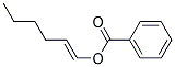 Hexenyl benzoate Struktur