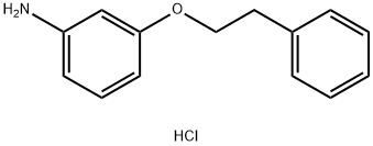 3-(PHENETHYLOXY)ANILINE HYDROCHLORIDE Structure