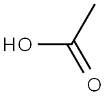 ACETIC ACID, 4% V/V AQ. SOLN. Struktur