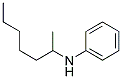 N-(2-庚基)苯胺, , 結(jié)構(gòu)式