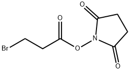 3-BROMOPROPIONIC ACID N-HYDROXYSUCCINIMIDE Struktur