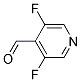 3,5-Difluoropyridine-4-carboxaldehyde Struktur