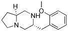 (3R,8aS)-3-(2-methoxybenzyl)octahydropyrrolo[1,2-a]pyrazine Struktur