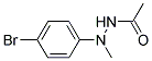 2'-(P-BROMOPHENYL)-2'-METHYLACETOHYDRAZIDE Struktur