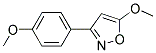 5-METHOXY-3-(P-METHOXYPHENYL)ISOXAZOLE Struktur