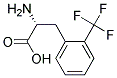 (2R)-2-amino-3-[2-(trifluoromethyl)phenyl]propanoic acid Struktur