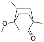 4-METHOXY-1,5-DIMETHYLBICYCLO(2.2.2)OCTAN-2-ONE Struktur