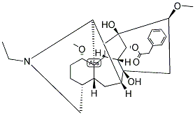 DELAVACONITINE Struktur
