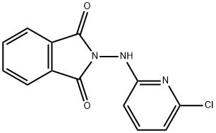 2-[(6-CHLORO-2-PYRIDINYL)AMINO]-1H-ISOINDOLE-1,3(2H)-DIONE Struktur