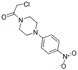 1-(CHLOROACETYL)-4-(4-NITROPHENYL)PIPERAZINE Struktur