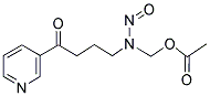 4-(ACETOXYMETHYL)NITROSAMINO]-1-(3-PYRIDYL)-1-BUTANONE Struktur