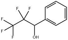 1-PHENYL-2,2,3,3,3-PENTAFLUORO-1-PROPANOL Struktur
