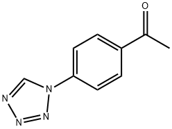 1-(4-TETRAZOL-1-YL-PHENYL)-ETHANONE Struktur