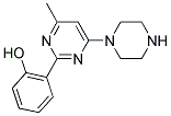 2-(4-METHYL-6-PIPERAZIN-1-YL-PYRIMIDIN-2-YL)-PHENOL Struktur