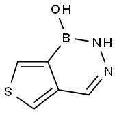 THIENO[3,4-D][1,2,3]DIAZABORININ-1(2H)-OL Struktur
