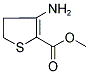 METHYL 3-AMINO-4,5-DIHYDROTHIOPHENE-2-CARBOXYLATE Struktur