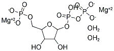 RIBOSE 5-PHOSPHATE 1-PYROPHOSPHATE MAGNESIUM SALT Struktur