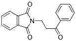 2-(3-OXO-3-PHENYLPROPYL)-1H-ISOINDOLE-1,3(2H)-DIONE Struktur