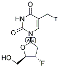 3'-FLUORO 3'-DEOXYTHYMIDINE, [METHYL-3H(N)]- Struktur