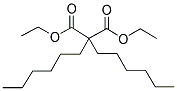 DIETHYL DIHEXYLMALONATE Struktur