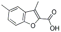 3,5-DIMETHYL-BENZOFURAN-2-CARBOXYLIC ACID Struktur